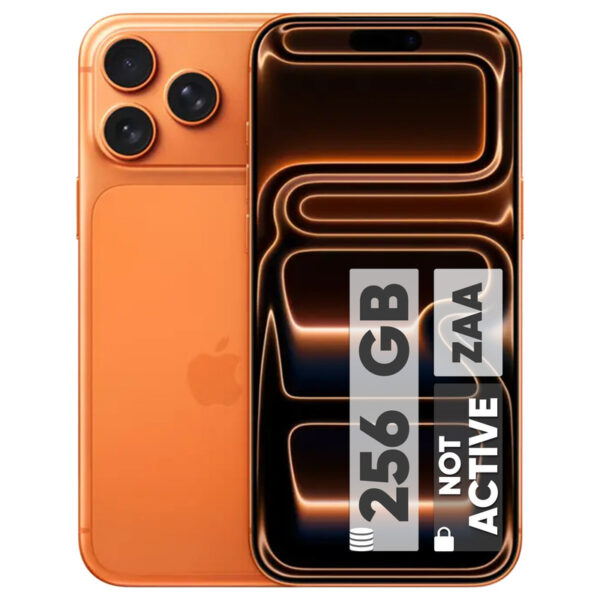 گوشی موبایل اپل مدل iPhone 17 Pro Max ZAA تک سیم کارت + eSim ظرفیت 256 گیگابایت و رم 12 گیگابایت – نات اکتیو