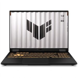 لپ‌تاپ 16 اینچی ایسوس مدل TUF Gaming F16 FX608JMR-F16I75060 با پردازنده Core i7-14650HX، کارت گرافیک GeForce RTX 5060 با 8 گیگابایت حافظه اختصاصی، رم 32 گیگابایت DDR5، حافظه SSD با ظرفیت 1 ترابایت، نمایشگر WUXGA با نرخ نوسازی 165 هرتز و سیستم عامل ویندوز